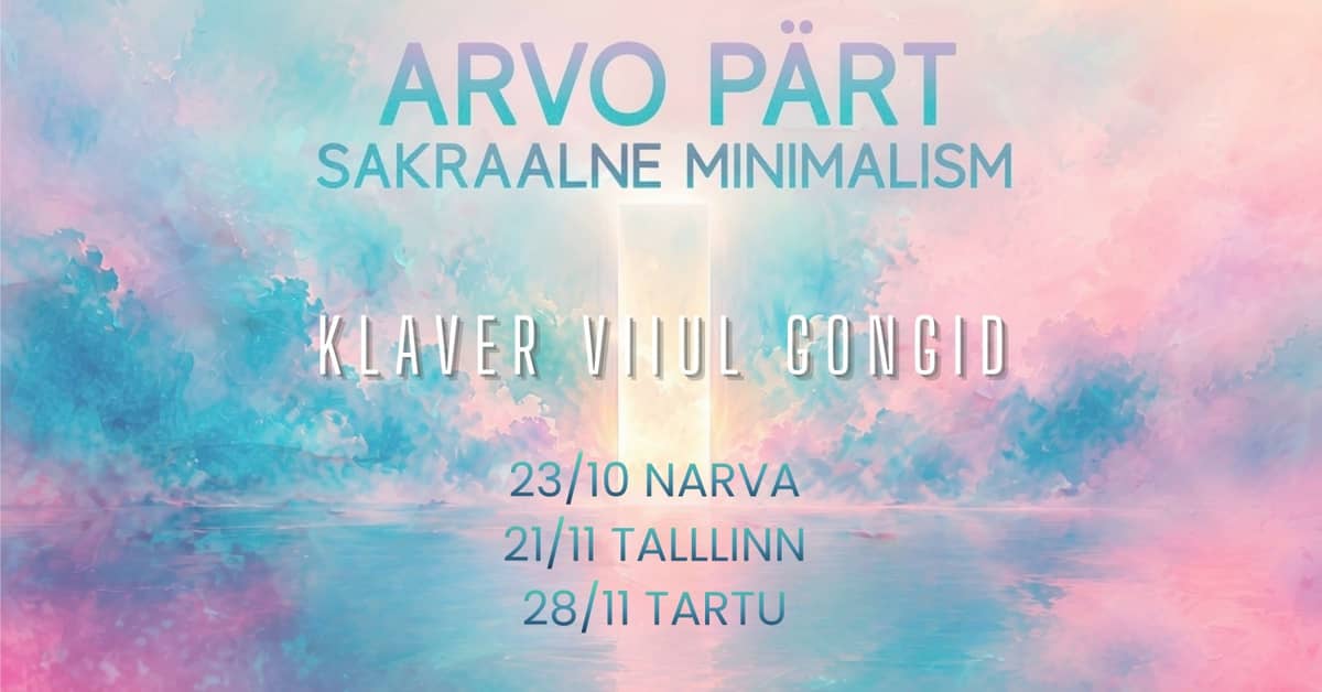 Arvo Pärt. Sacred Minimalism. In Narva.