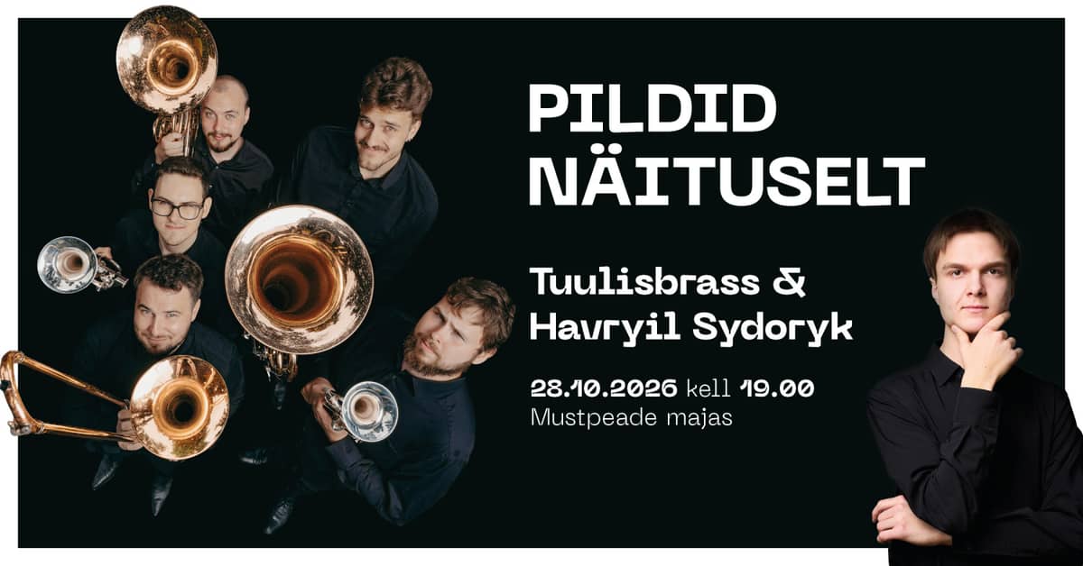 Photos from the exhibition - Tuulisbrass and Havryil Sydoryk