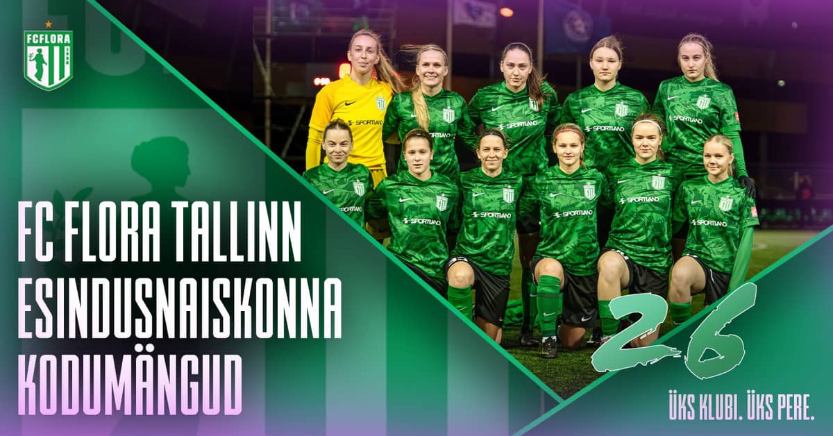 Tallinna FC Flora women's team vs Viimsi JK women's team | Women's Meistriliiga