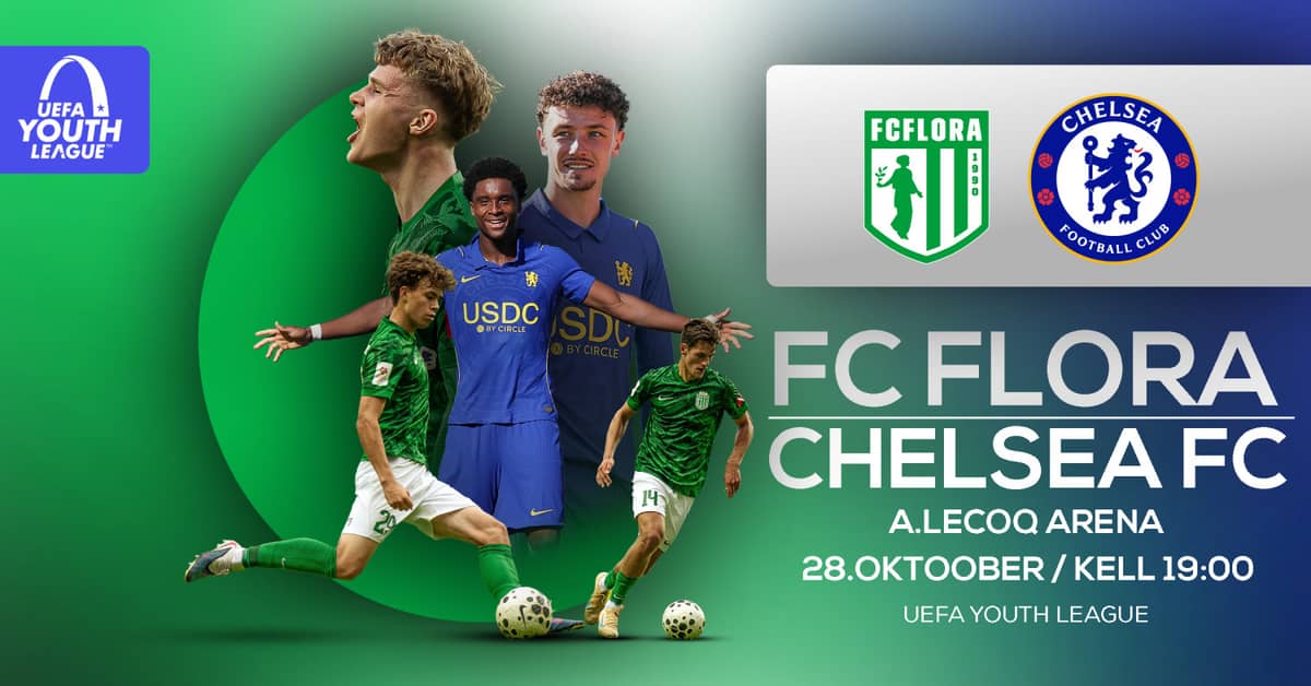 FC Flora vs Chelsea FC | UEFA Youth League / FC Flora Tallinn home matches 2026