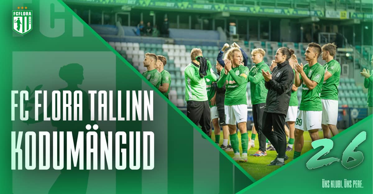 FC Flora Tallinn vs Tartu JK Tammeka / FC Flora Tallinn home games 2026