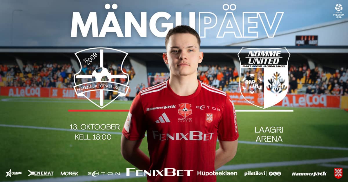 Harju JK Laagri vs FC Nõmme United / Harju JK Laagri home games 2026