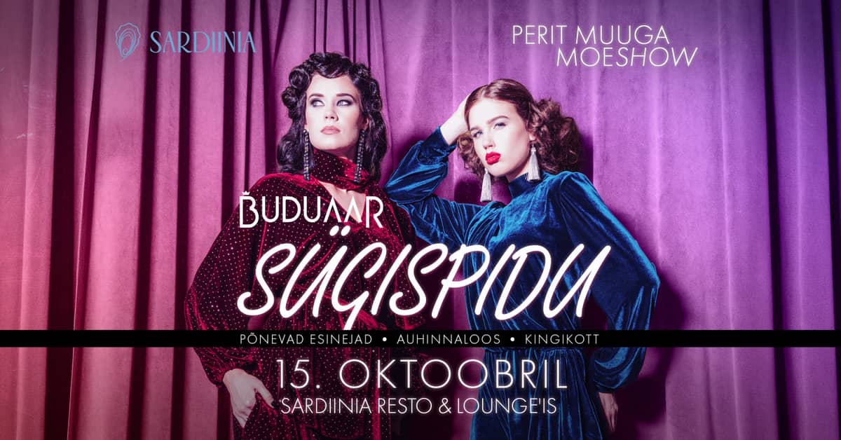 Buduaar Autumn Party