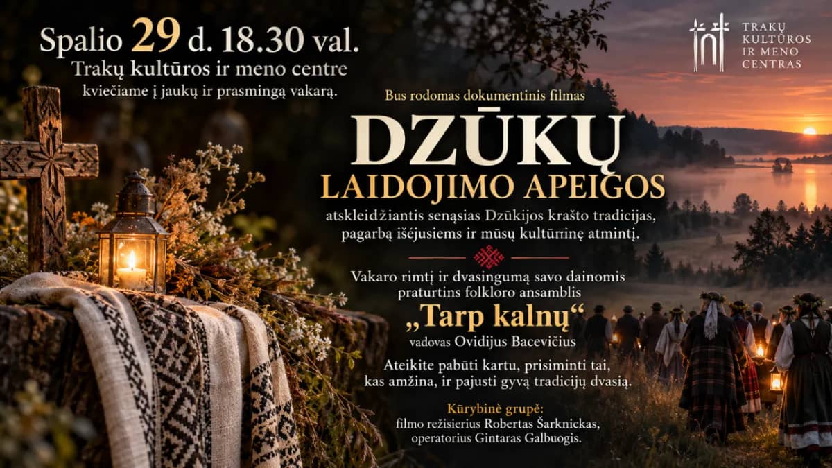 Documentary film “Dzūkija Funeral Rites”