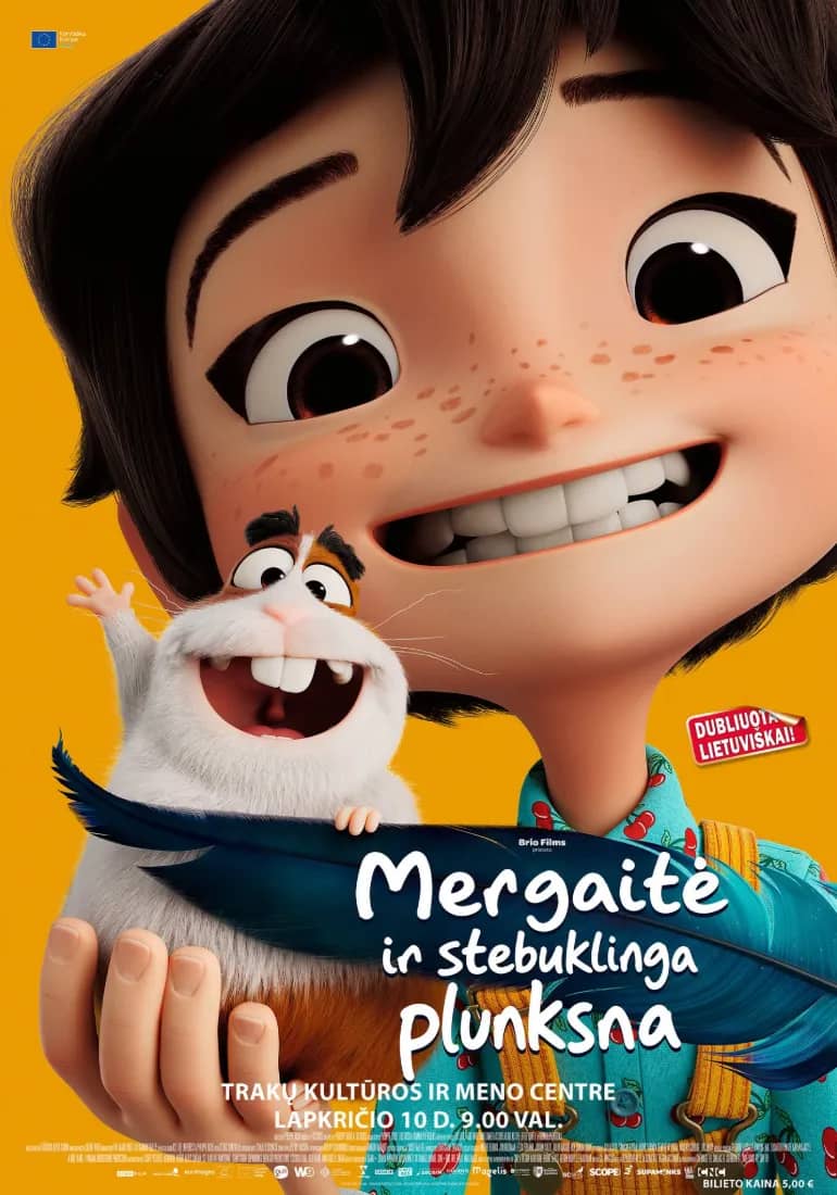 Animated film "The Girl with the Magic Feather"