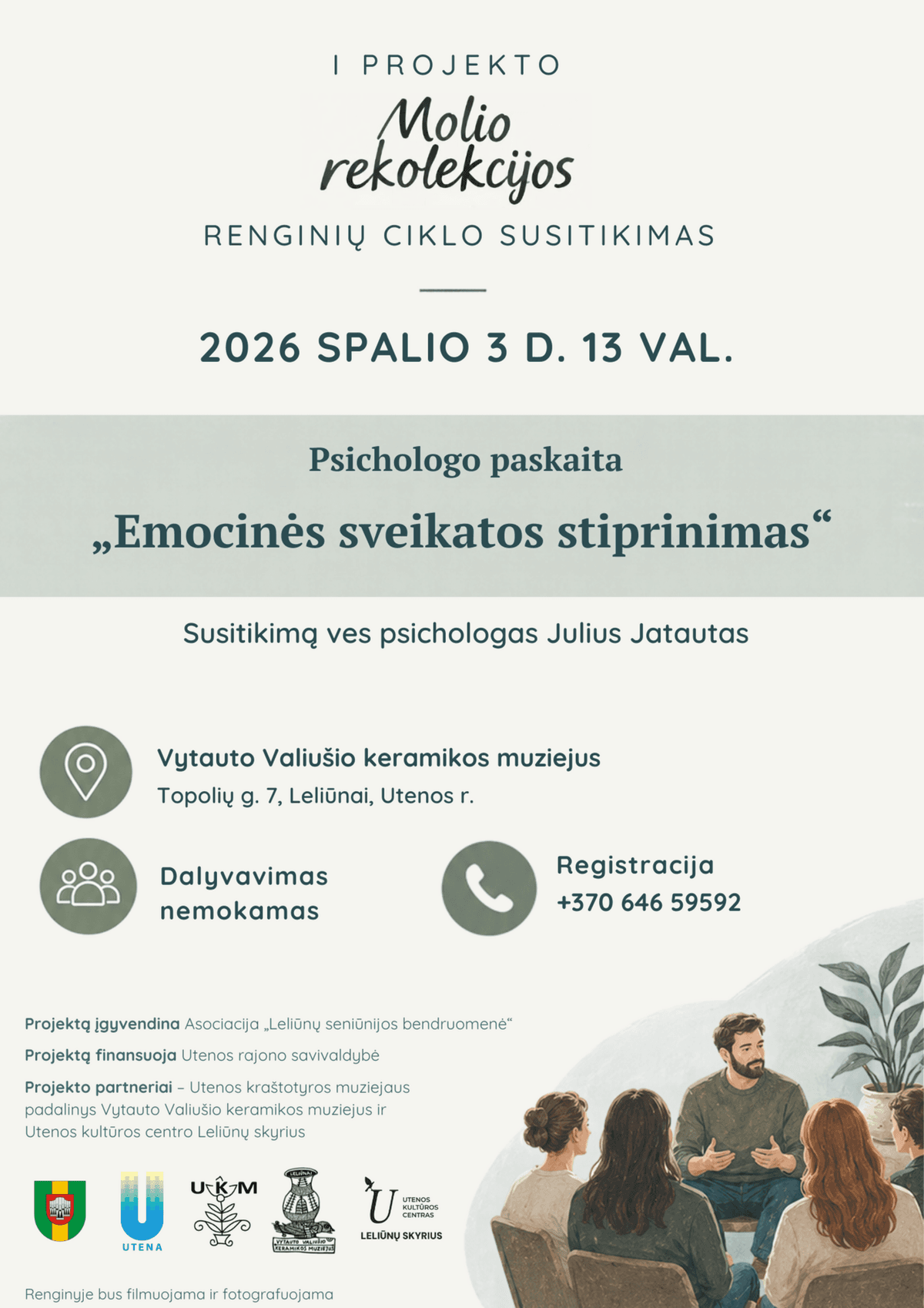Psychologist's lecture "Strengthening Emotional Health" | I "Clay Retreats" event