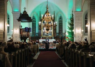 Estonian National Opera Christmas concert at St. John's Church in Tallinn