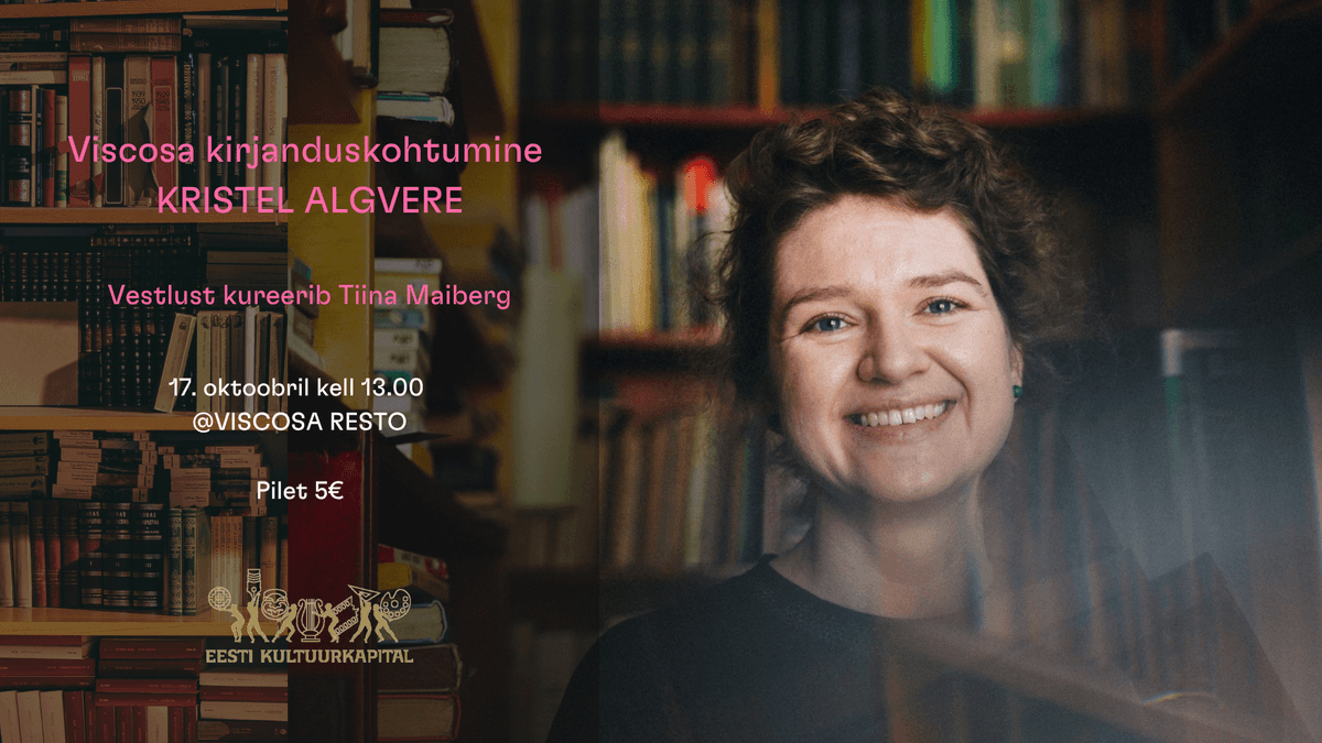 Viscosa literary meeting X KRISTEL ALGVERE