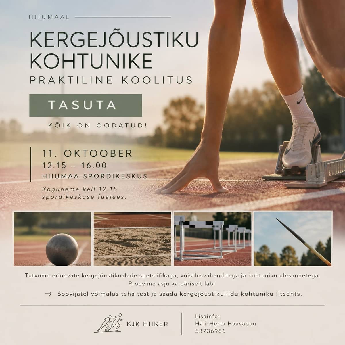 Practical Training for Athletics Referees
