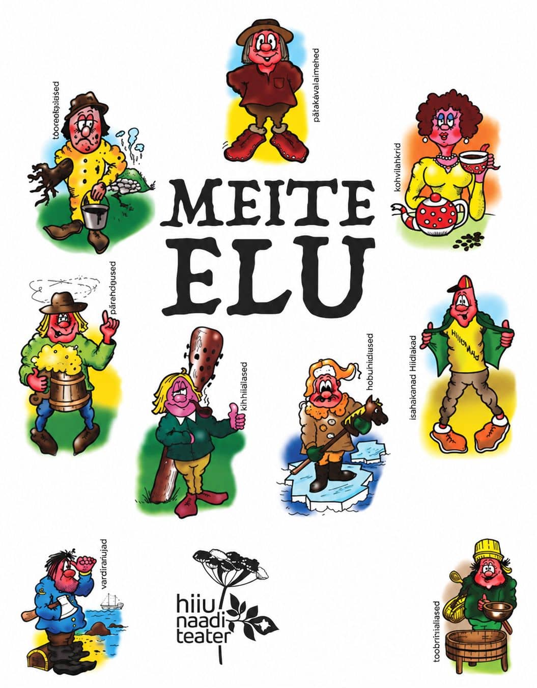 Salon evening and the Hiiu Naaditeater performance “Meite elu”