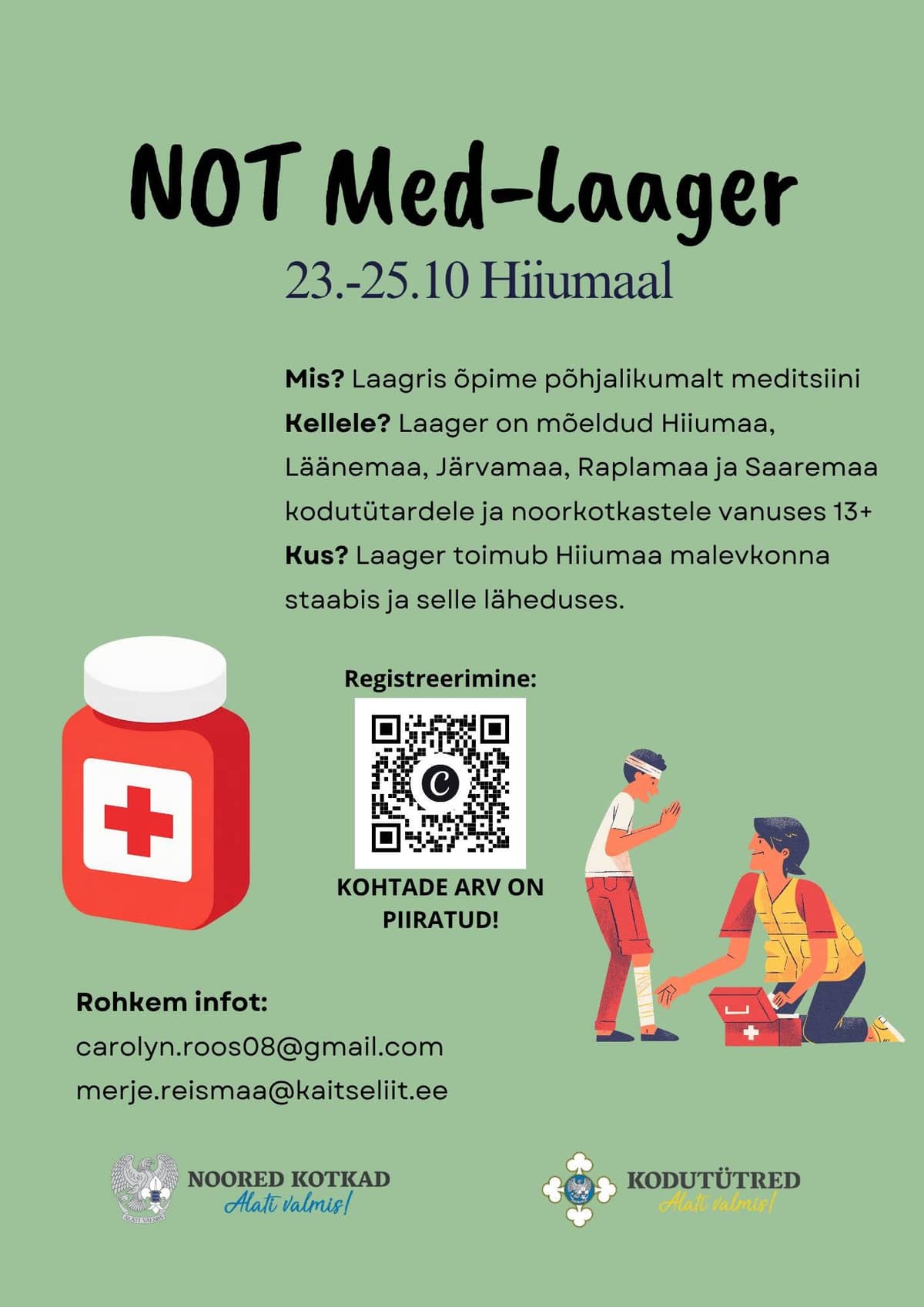 NOT meditsiini laager