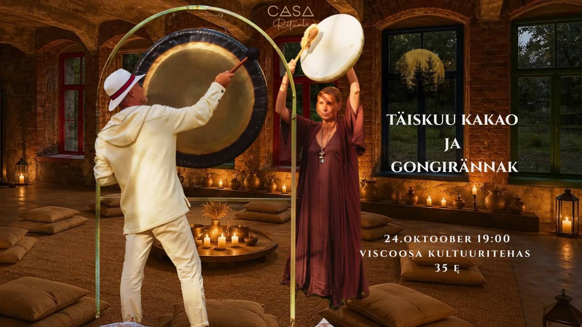 Full Moon Cacao and Gong Journey in Viscosa