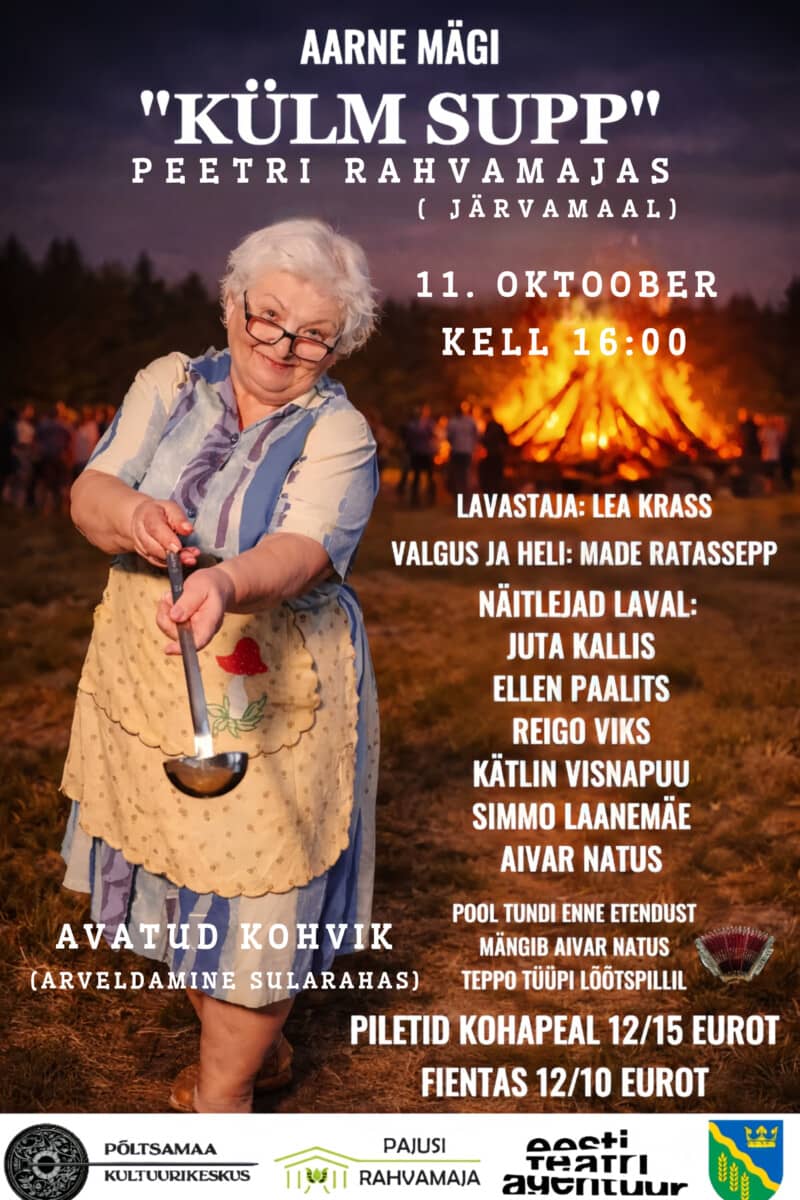 Theatre Aarne Mägi "Külm supp" at Peetri Community Centre