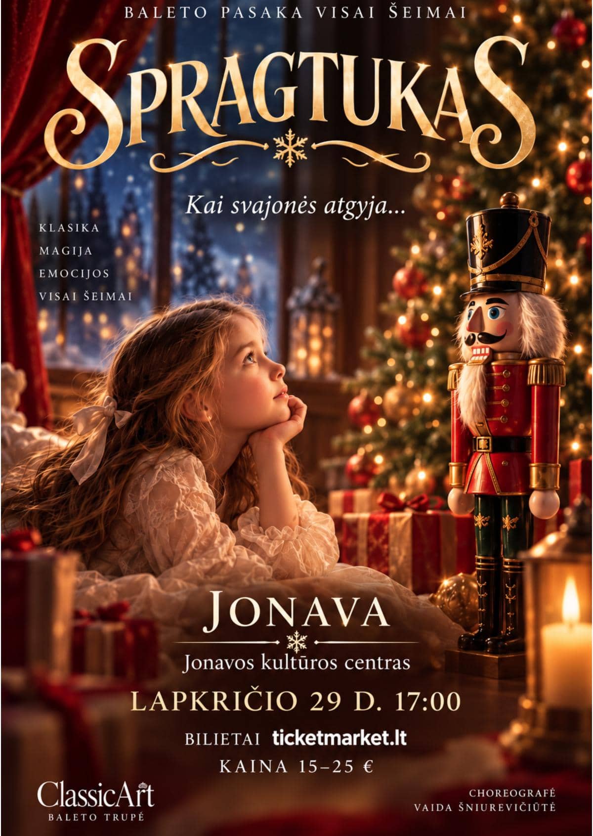 A ballet fairy tale for the whole family, “The Nutcracker”