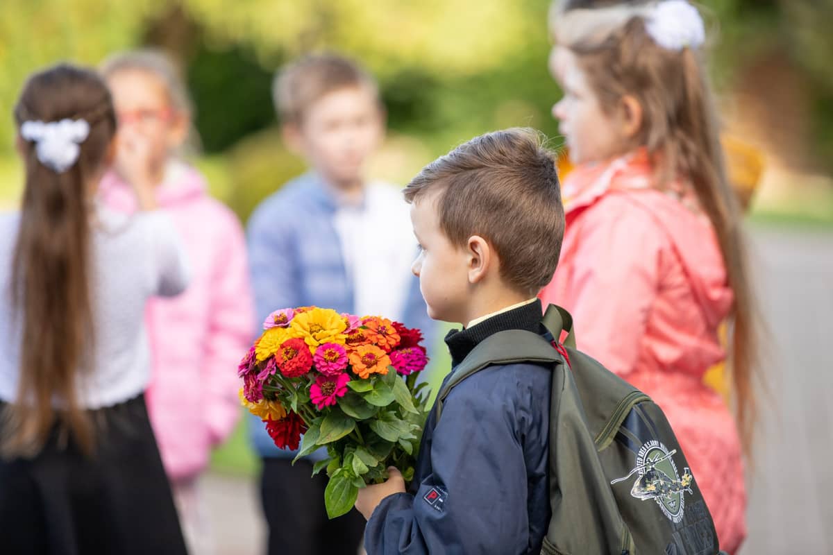 The First Month in the First Grade