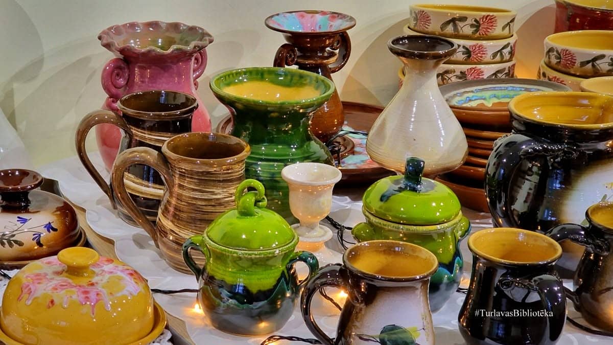 Exhibition of works by ceramicist Inta Medniece