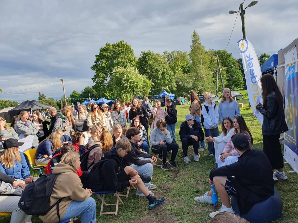 Time to Move – opportunity stations at Kuldīga Youth House