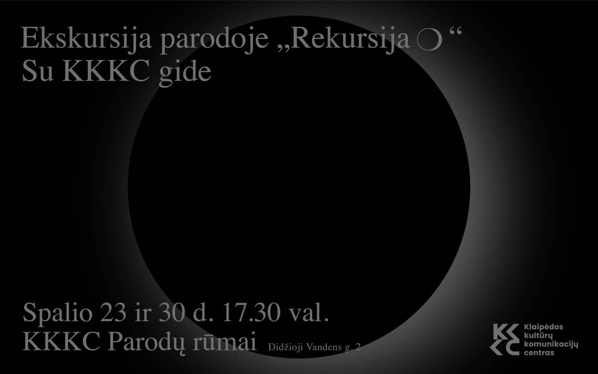Guided tour of the exhibition “Recursion ❍”