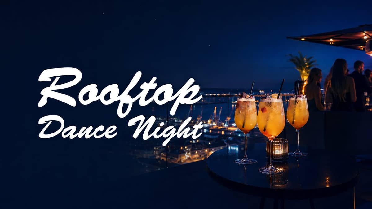 Vakarėlis „Rooftop Dance Night“