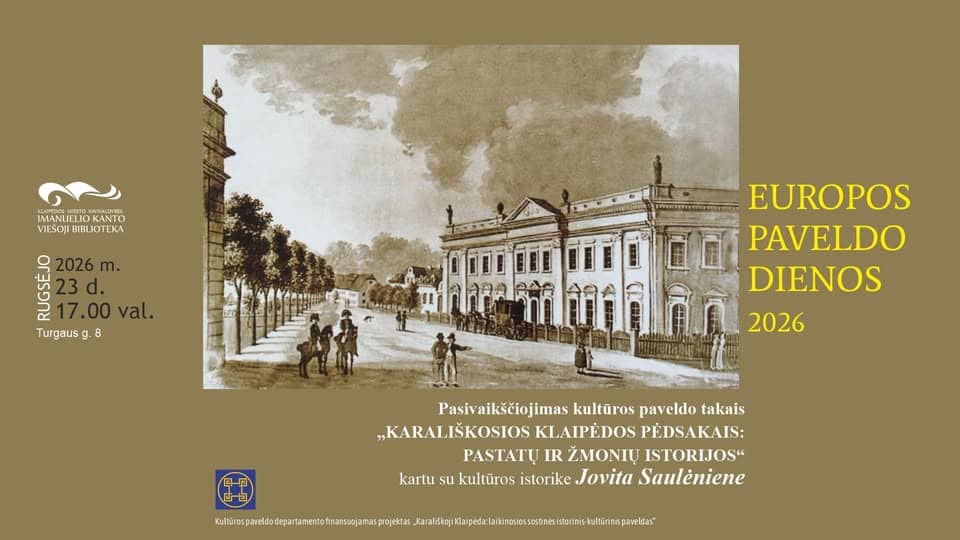 Pasivaikščiojimas kultūros paveldo takais „Pasivaikščiojimas kultūros paveldo takais”