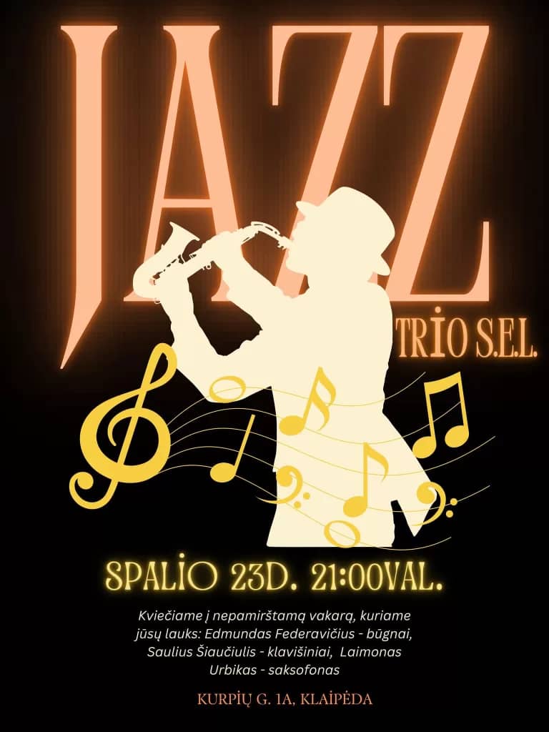 Concert by “Jazz Trio S.E.L.”