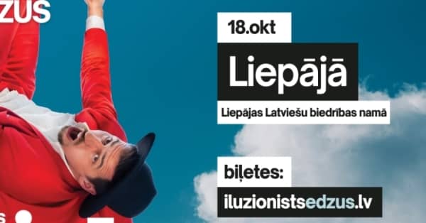 Illusionist Edžus GAISĀ in Liepāja
