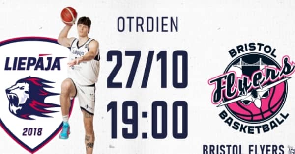 BK "Liepāja" vs "Bristol Flyers"