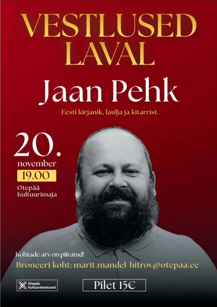 "Vestlused laval" JAAN PEHK