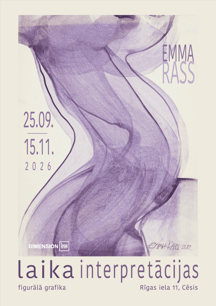 Emma Rass's solo exhibition “laika interpretācijas”