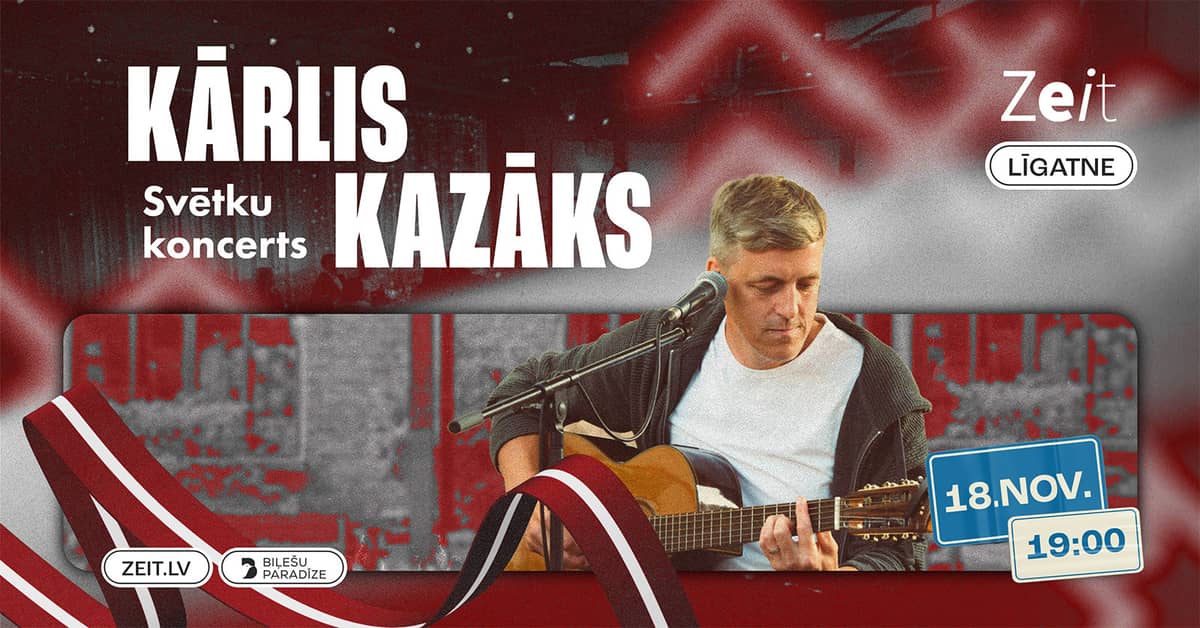 Kārlis Kazāks concert