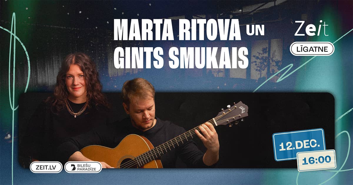 Concert by Marta Ritova and Gints Smukais