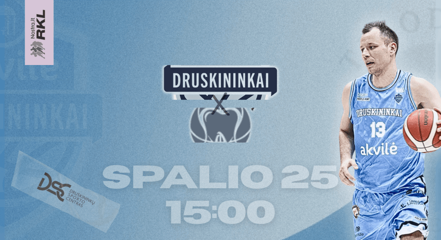 RKL game. Druskininkai "Akvilė" - Prienai "Tikodenta"