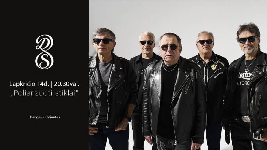 Music and dance evening with the band "Poliarizuoti Stiklai"