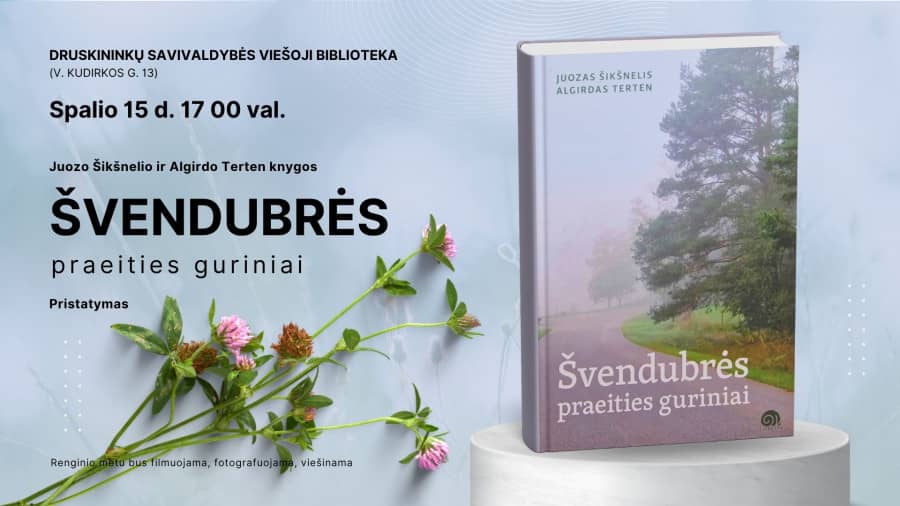 Presentation of the book "Švendubrė's Past Millstones"