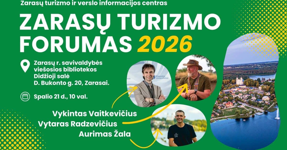 Zarasai Tourism Forum 2026