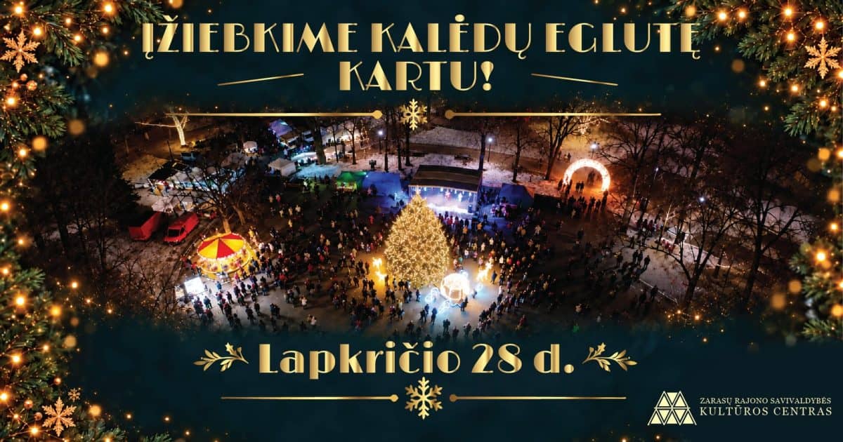 Let's light the Christmas tree together!