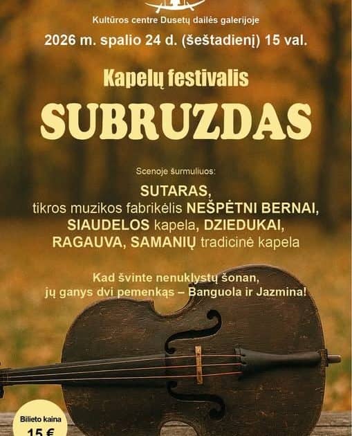 Chapel festival “Subruzdas”