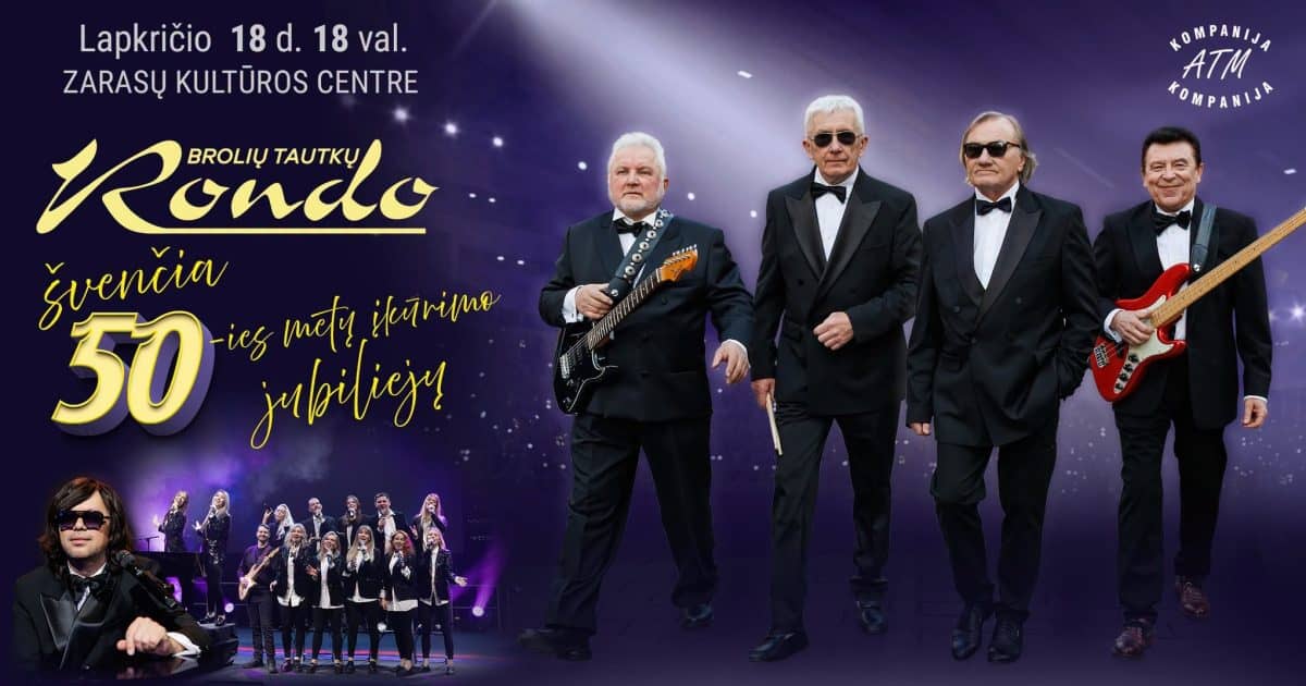 Brolių Tautkų Rondo celebrates its 50th anniversary