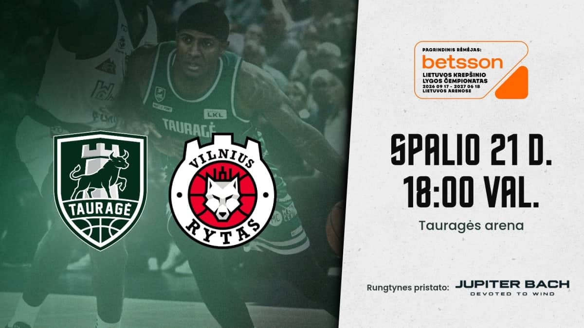 LKL game: Tauragė „Tauragė“ – Vilnius „Rytas“