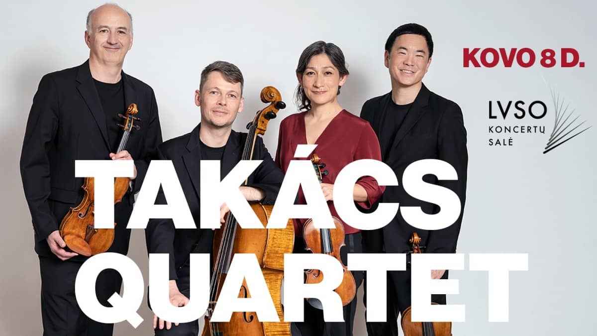 Historic TAKÁCS QUARTET concert in Lithuania