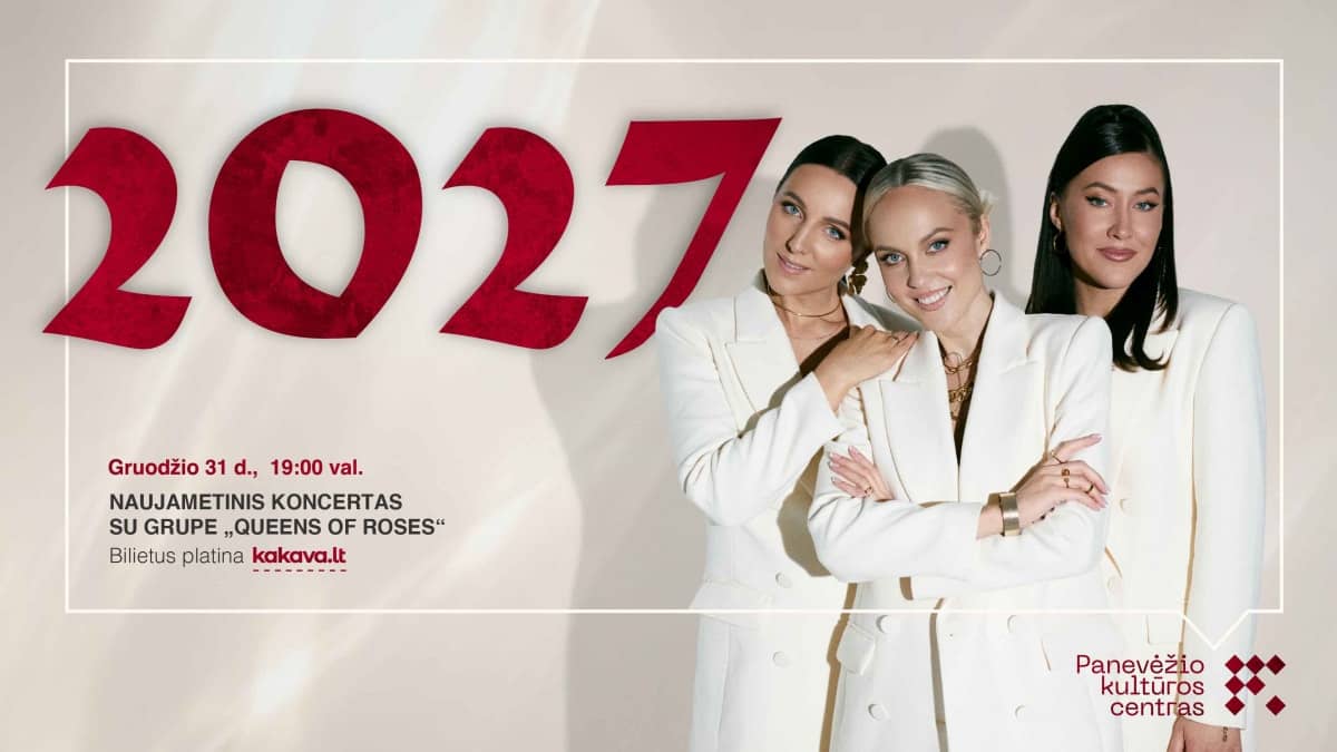 Naujametinis koncertas su „Queens of Roses“
