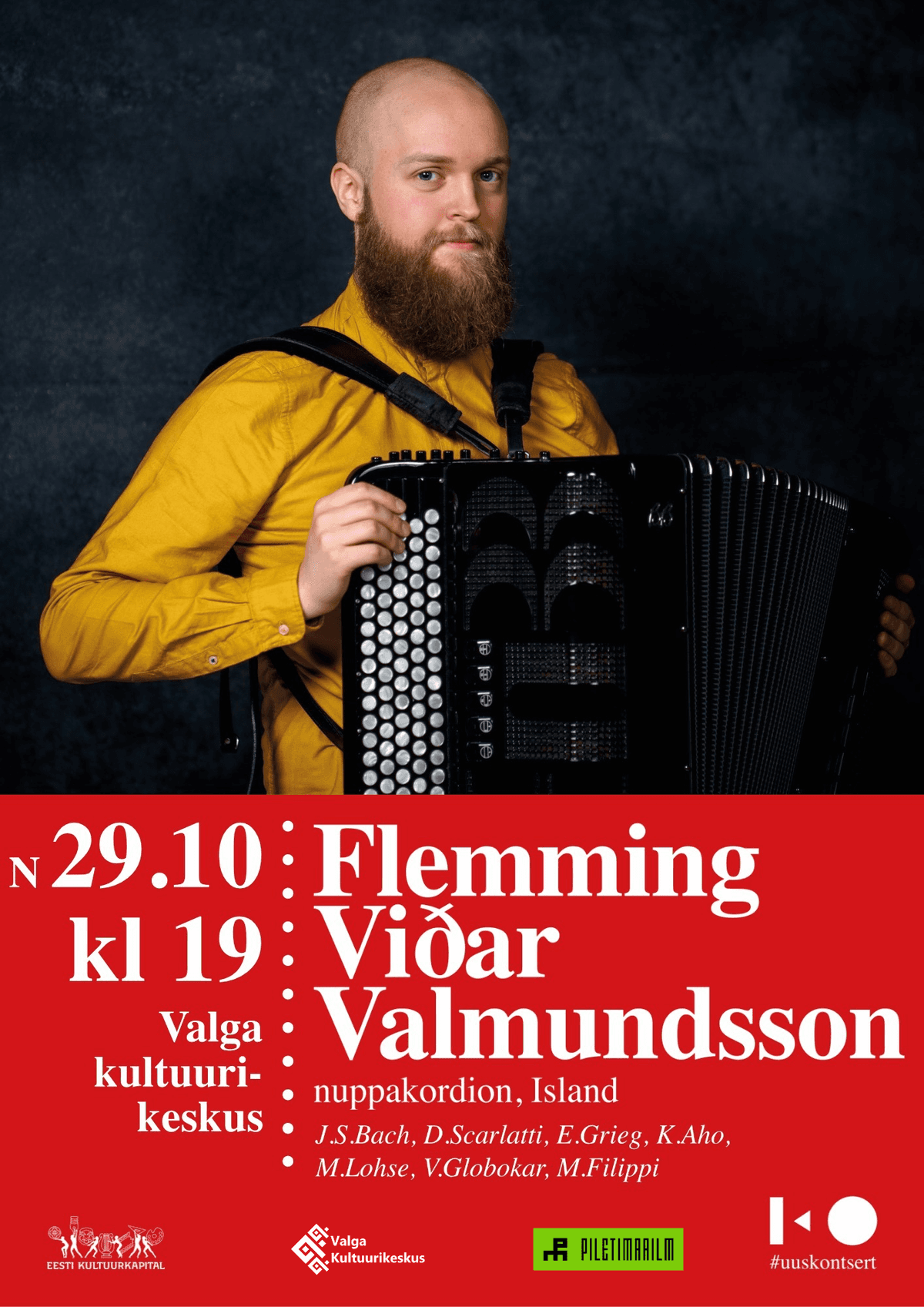 Flemming Vidar Valmundsson concert