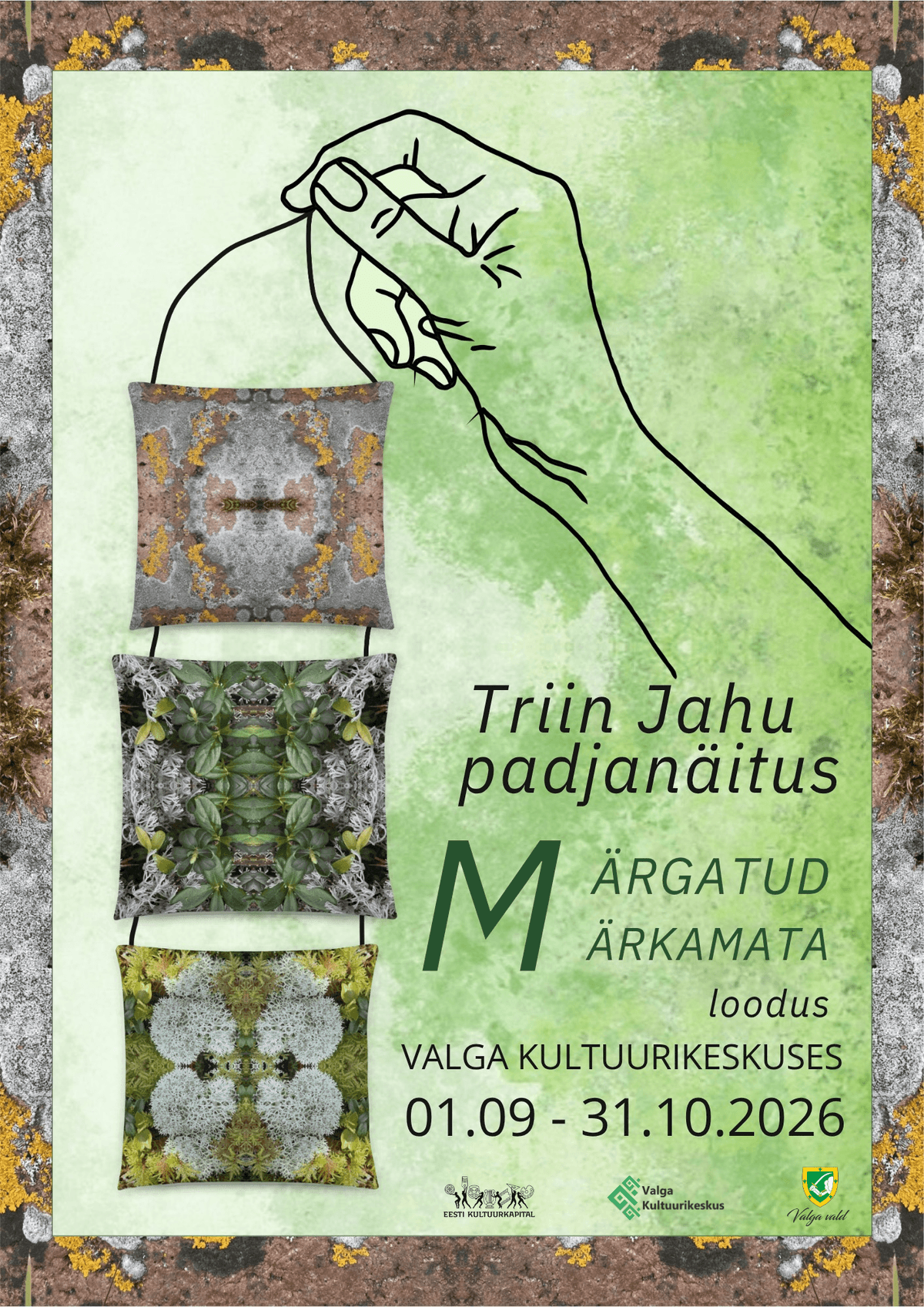 Triin Jahu cushion exhibition