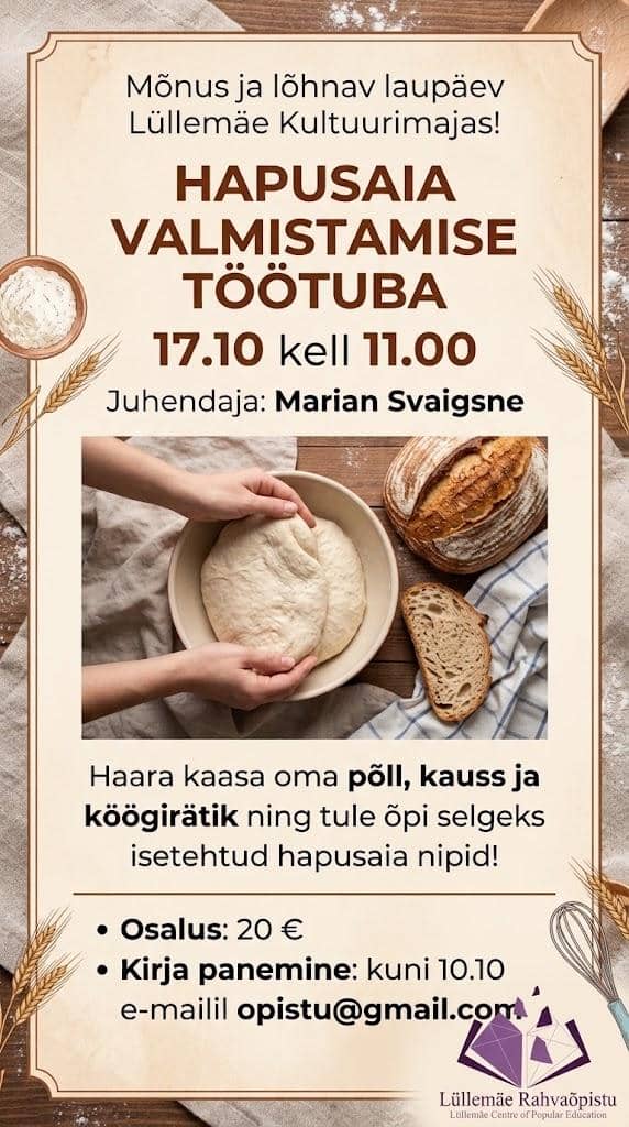 Sourdough Bread Making Workshop
