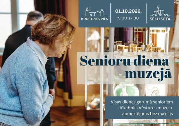 Starptautiskā senioru diena Krustpils pilī un "Sēļu sētā"