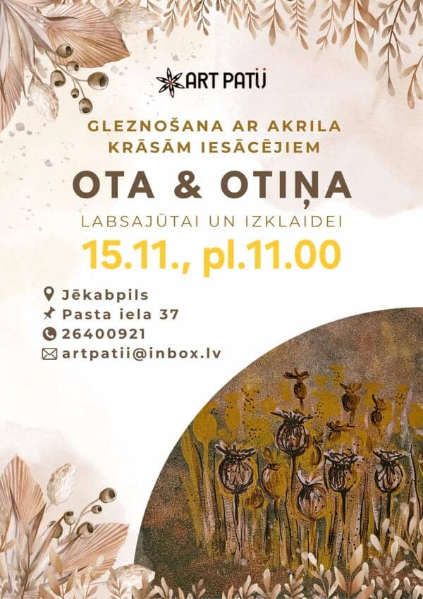 Acrylic painting for beginners in Jēkabpils