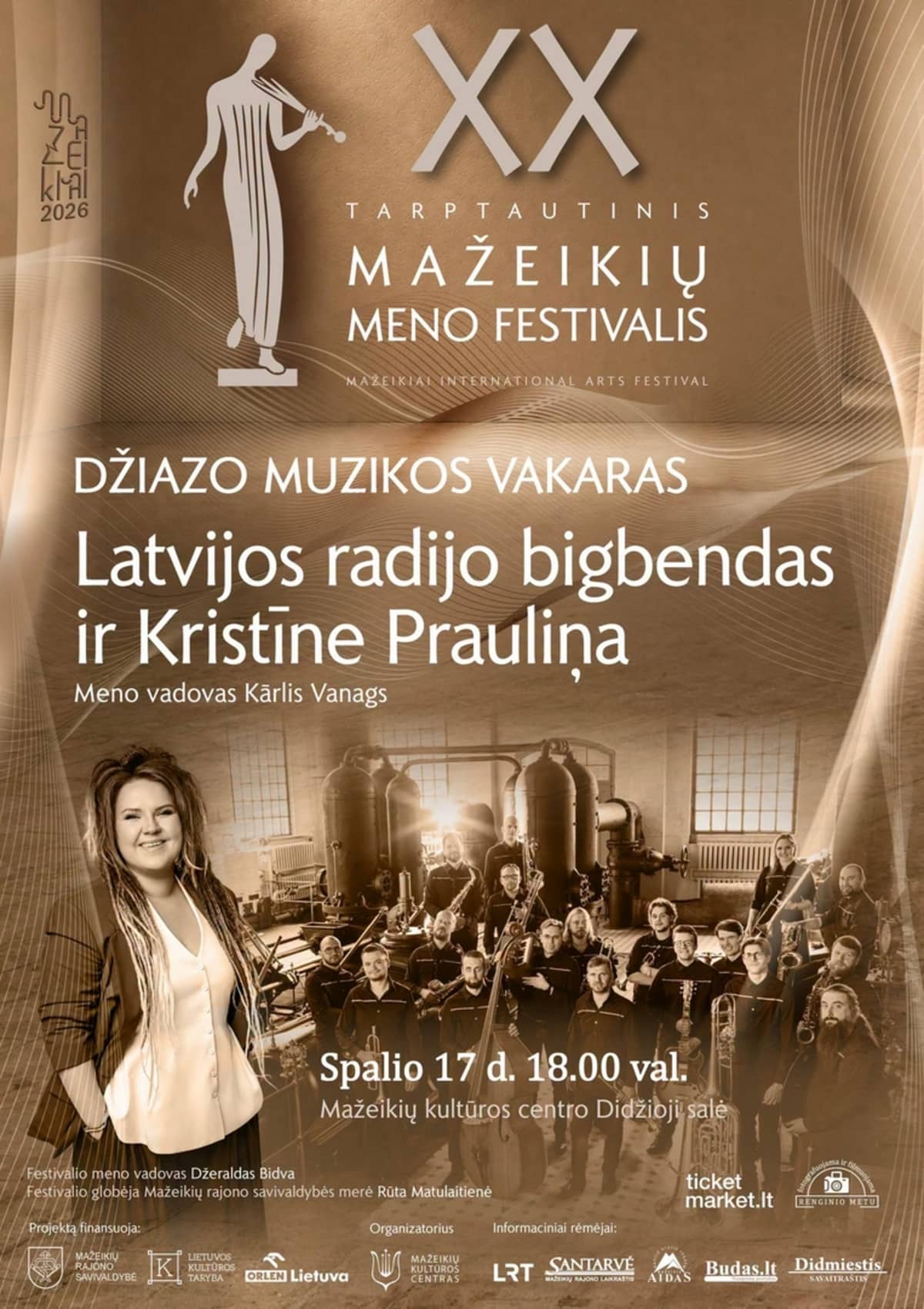 Latvian Radio Big Band and Kristīne Prauliņa