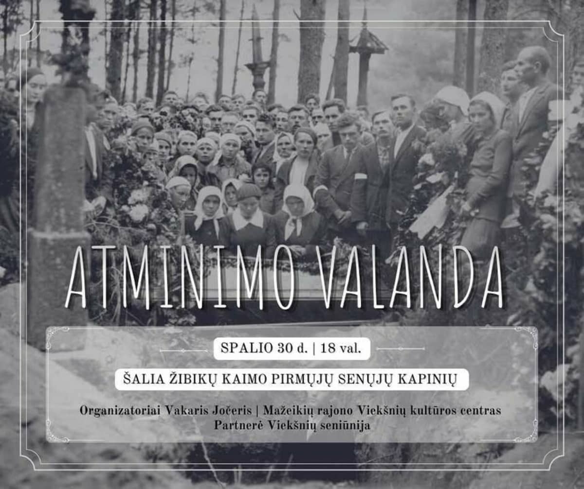 Remembrance Hour in Žibikai