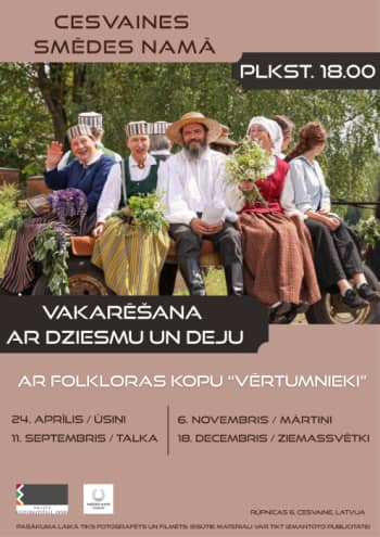 Annual tradition cycle event "Mārtiņi" in Cesvaine