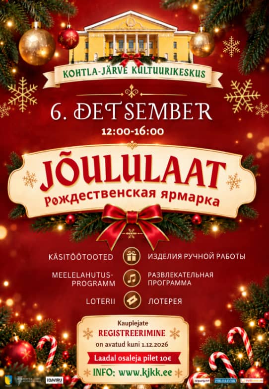 Ida-Virumaa Craftsmen's CHRISTMAS MARKET